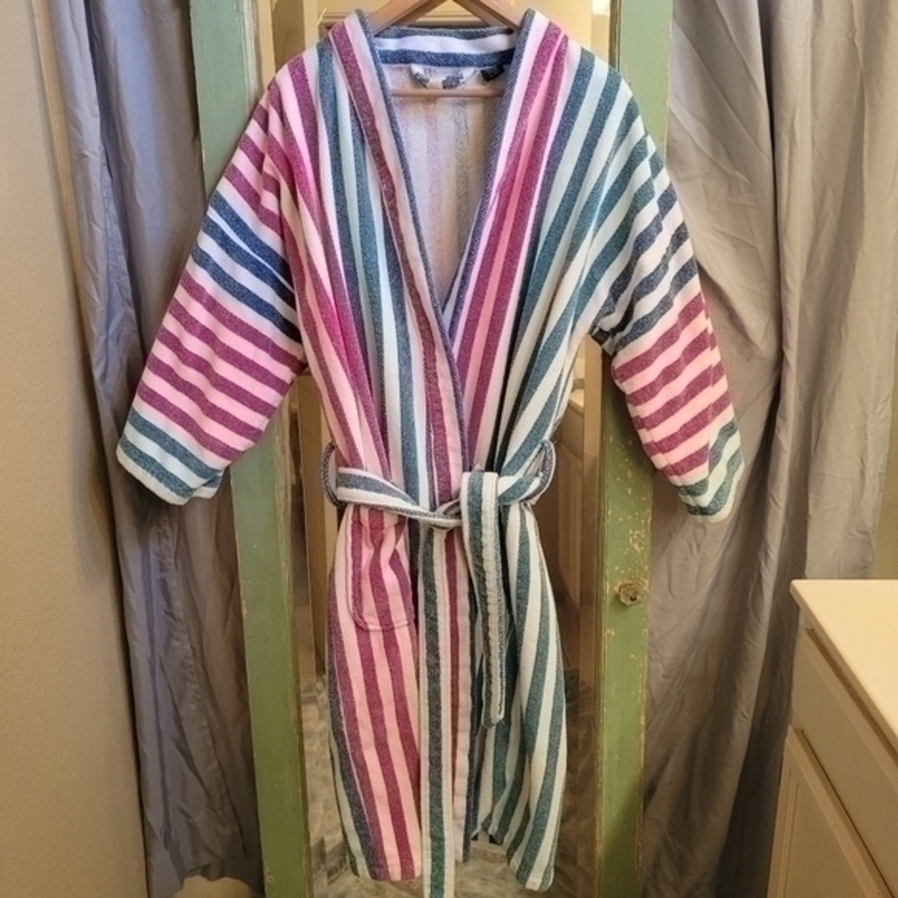 💯 COTTON  Made in Brazil VINTAGE Lounge Robe